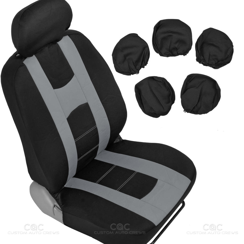 Complete Interior Set Car Seat Cover Mat Amp Steering Wheel