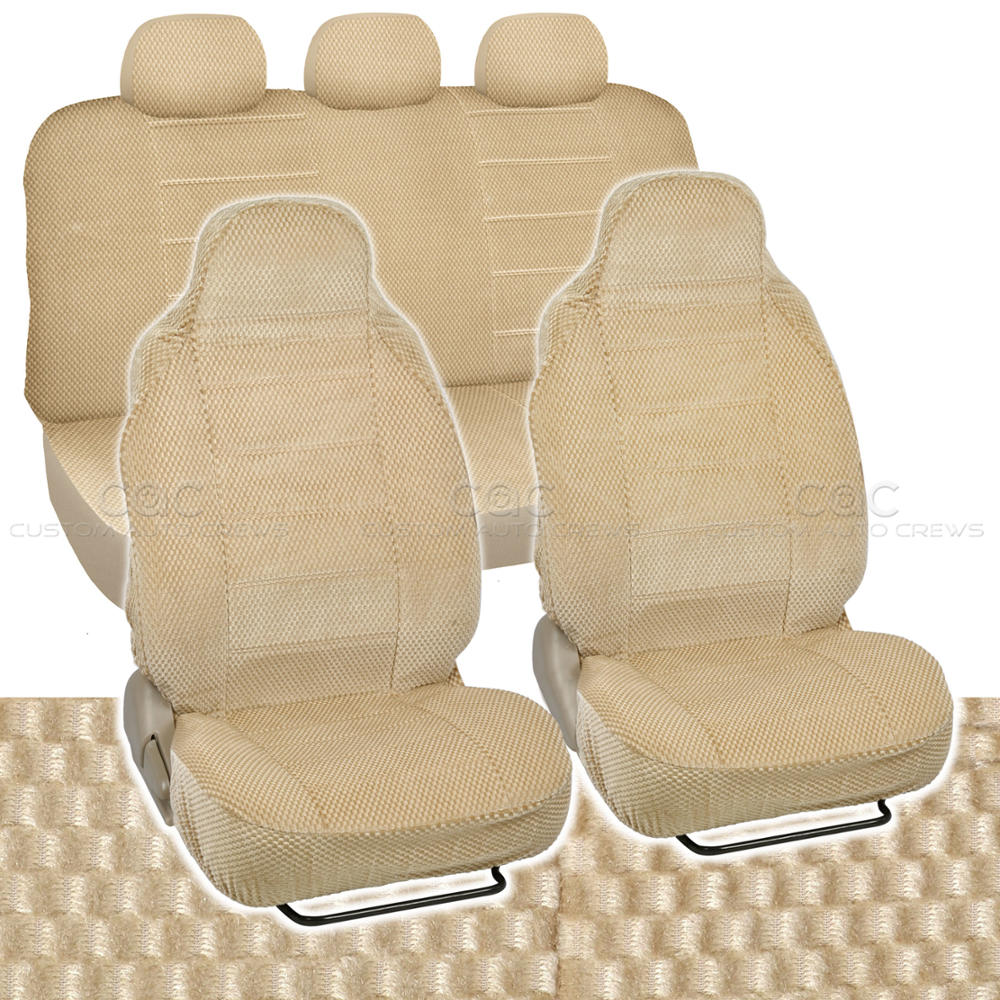 Car Seat Covers Beige Auto Accessories Padded Scottsdale