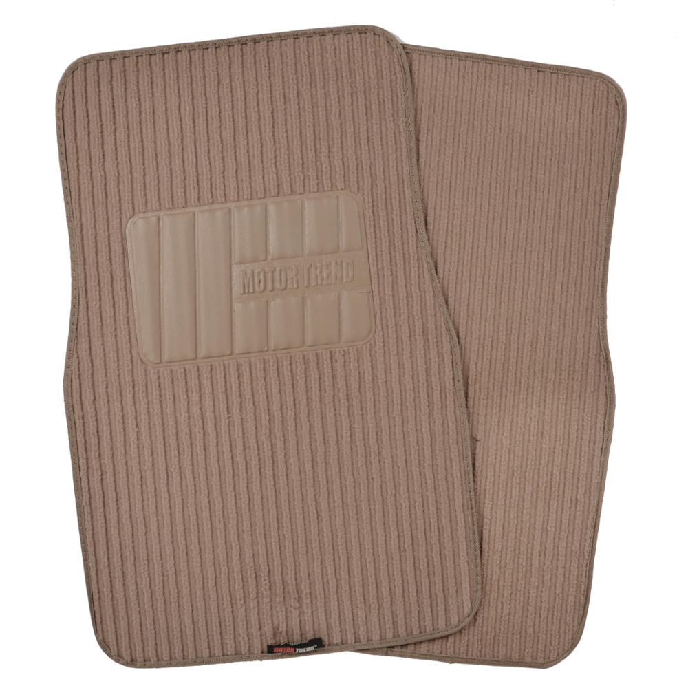 Classic Beige Seat Covers for Car Truck SUV Auto w Ribbed