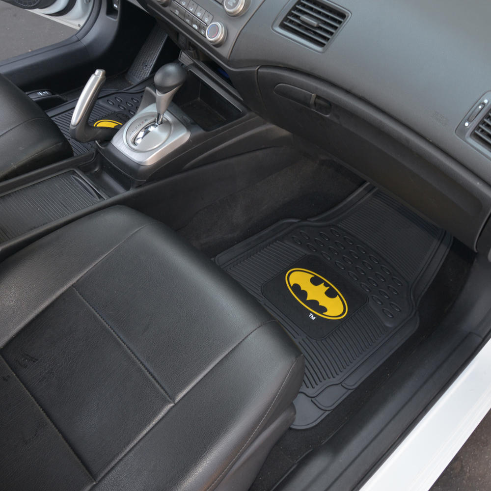 Batman Full Set Car Seat Cover Rubber Floor Mat GIft Set