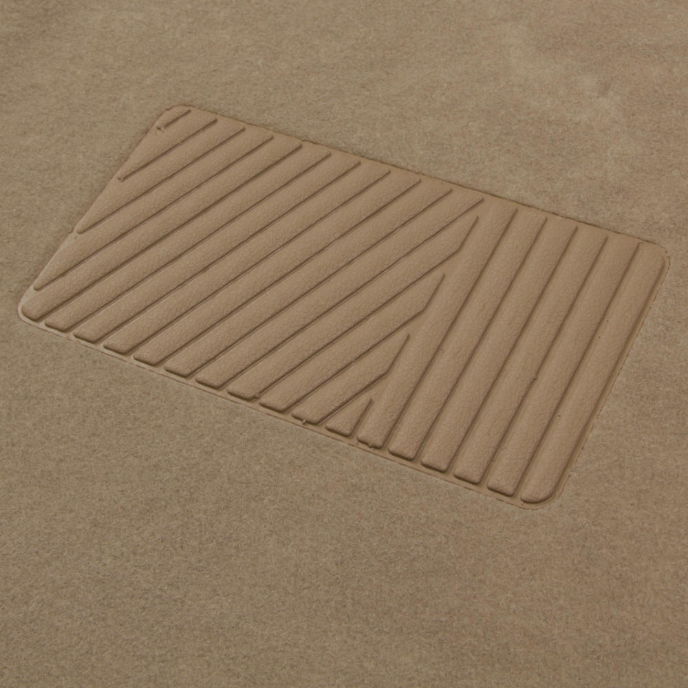 Husky Floor Mats for Van Truck SUV - Beige Carpet Heavy Duty No-Slip ...